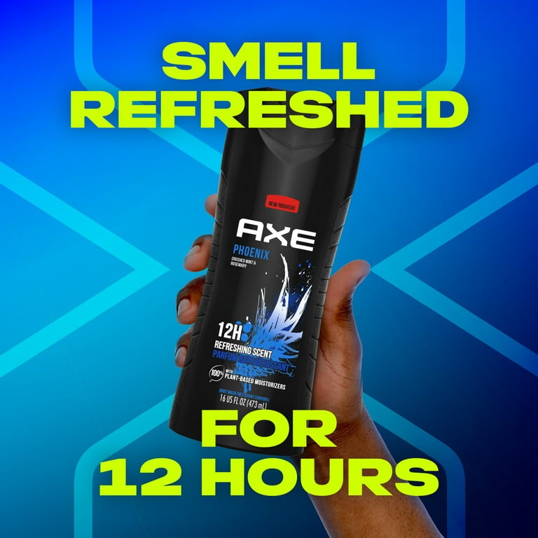 AXE Phoenix Crushed Mint & Rosemary Body Wash 16 fl oz