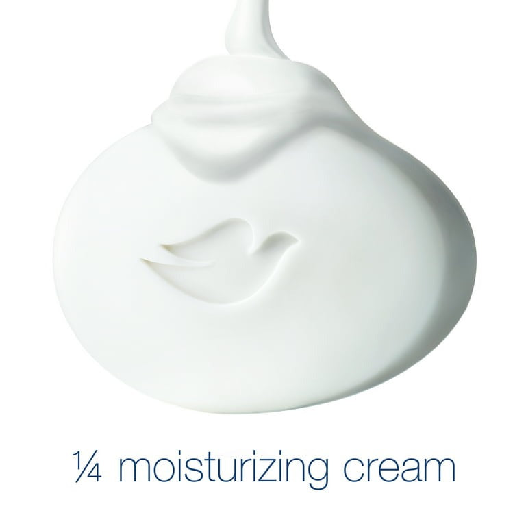 Dove Beauty Bar Gentle Skin Cleanser Original Made With 1/4 Moisturizing Cream, More Moisturizing Than Bar Soap 3.75 oz, 8 Bars
