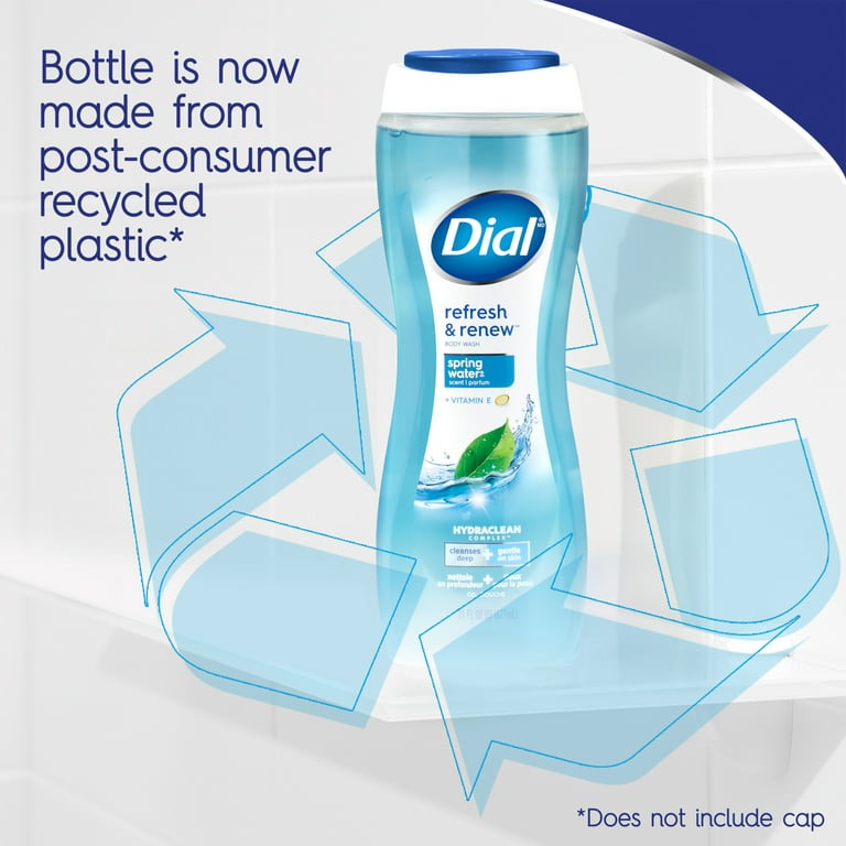 Dial Body Wash, Refresh & Renew Spring Water, 21 fl oz