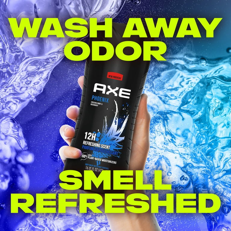 AXE Phoenix Crushed Mint & Rosemary Body Wash 16 fl oz