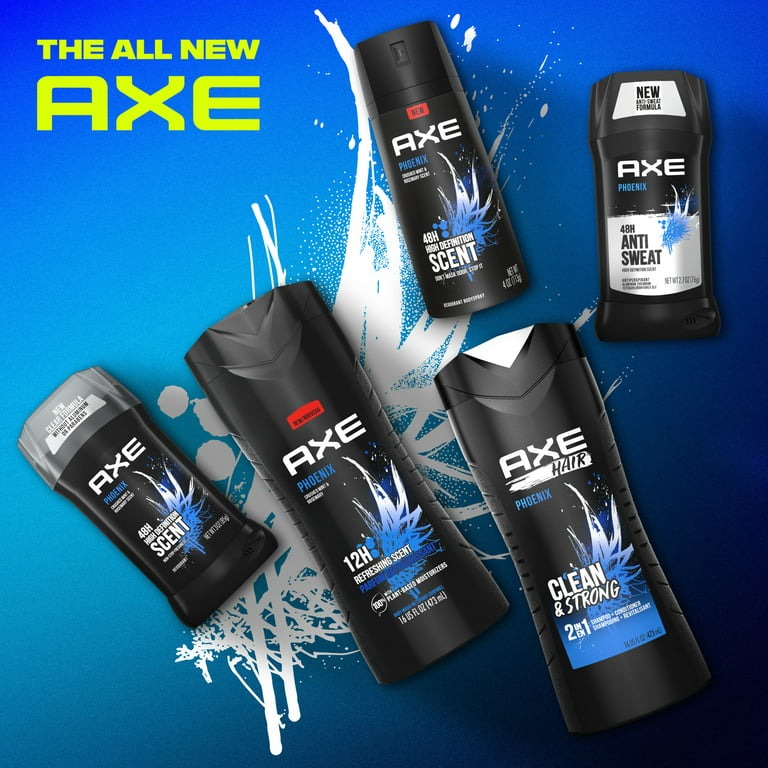 AXE Phoenix Crushed Mint & Rosemary Body Wash 16 fl oz