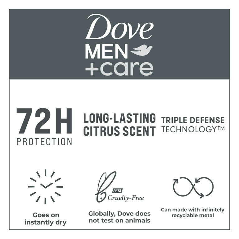 Dove Men+Care Extra Fresh 72H Men's Antiperspirant Deodorant Stick, 2.7 oz