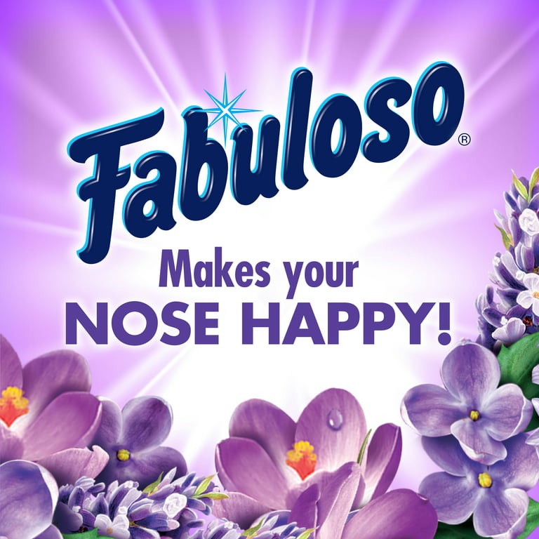 Fabuloso® Multi-Purpose Cleaner, 2X Concentrated Formula, Lavender Scent, 56 fl oz