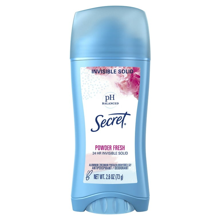 Secret Deodorant Antiperspirant Invisible Solid Powder Fresh 2.6oz