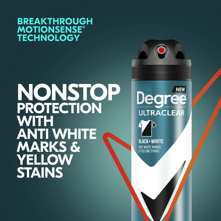 Degree Men 72H Antiperspirant Deodorant Dry Spray Black, 3.8 oz
