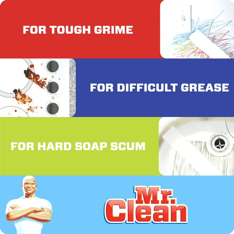 Mr. Clean Magic Eraser Extra Durable, Cleaning Pads with Durafoam, 2 Ct