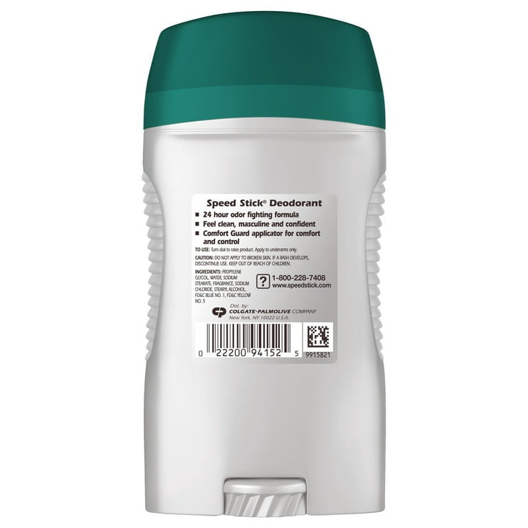 Speed Stick Mens Deodorant, Regular, 3 oz (
