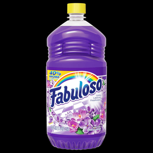 Fabuloso® Multi-Purpose Cleaner, 2X Concentrated Formula, Lavender Scent, 56 fl oz