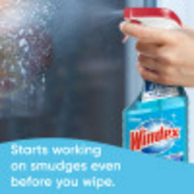 Windex® Glass Cleaner, Original Blue, Spray Bottle, 23 fl oz